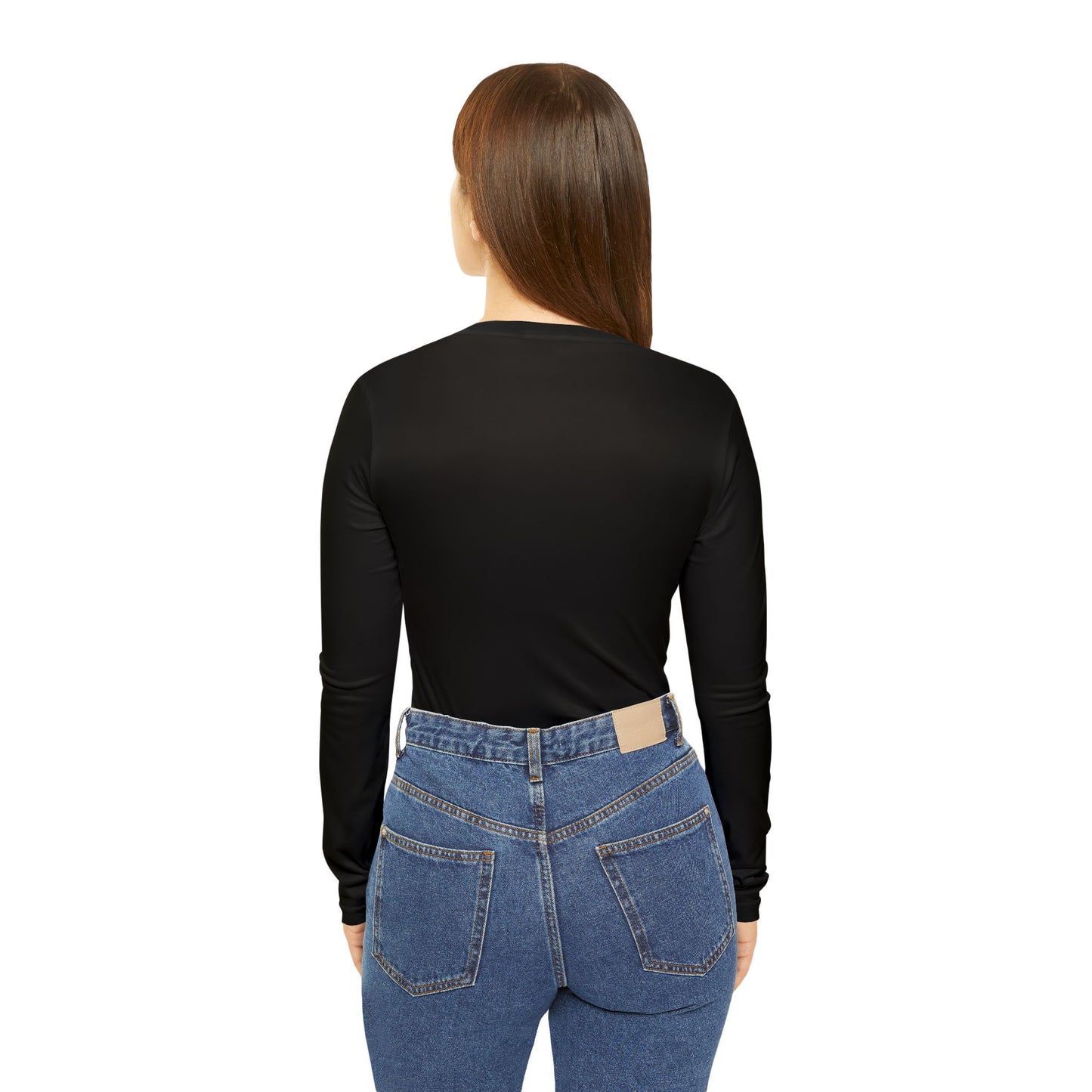 Stylish Long Sleeve V-Neck Shirt for Women, Casual Wear, Barber Shop Gift, Everyday Comfort, Great for Layering