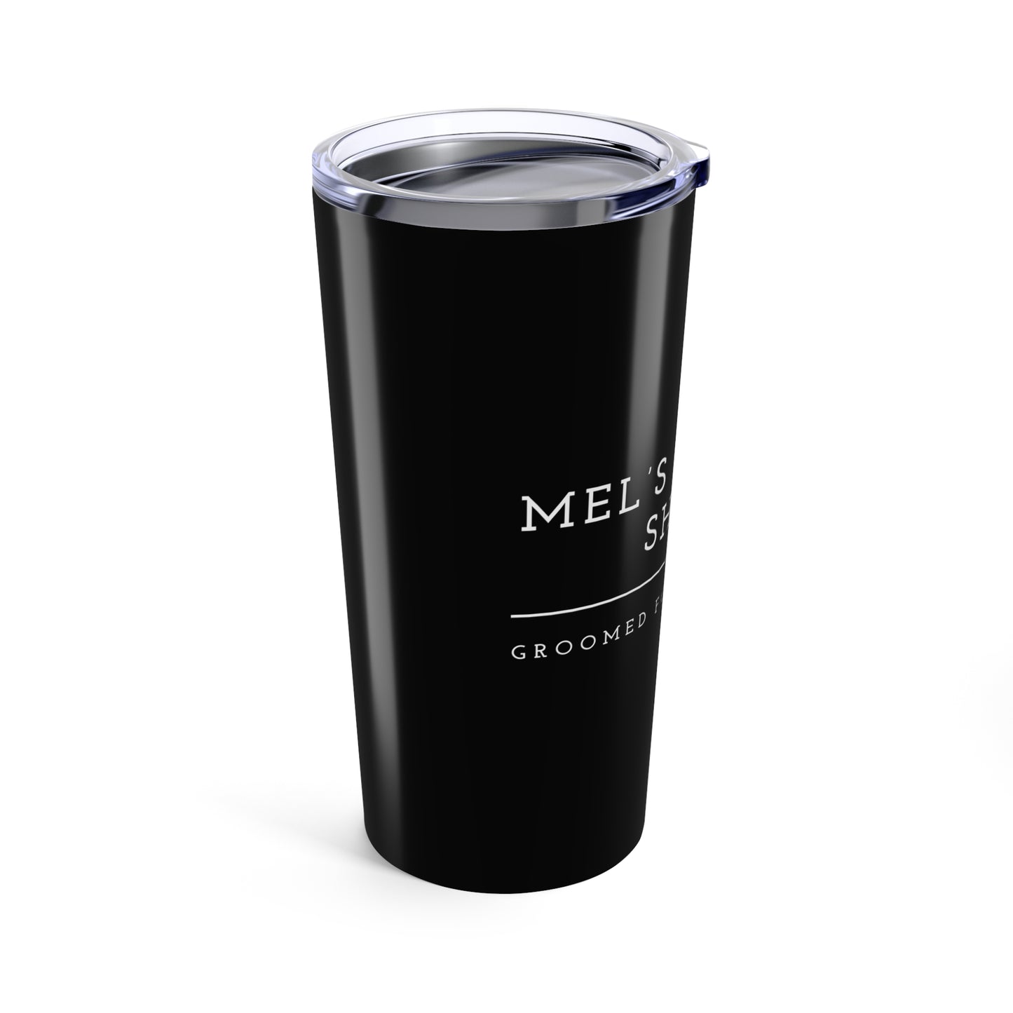 Personalized Barber Shop Tumbler 20oz, Custom Travel Mug, Gift for Barbers, Coffee Tumbler, Unique Shop Merchandise
