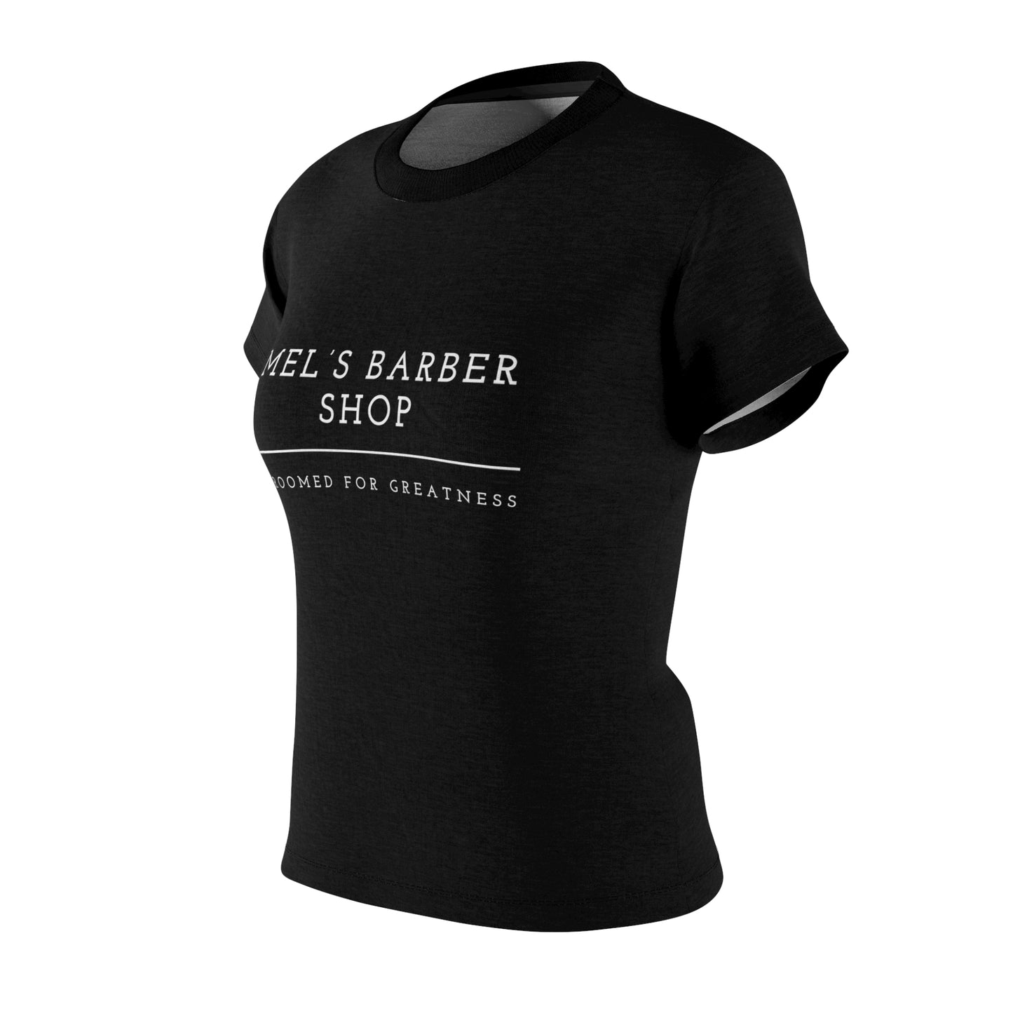 Barber Shop Women's Tee - Groomed for Greatness, Barber Gift, Women's Fashion, Unique T-Shirt, Personalized Apparel