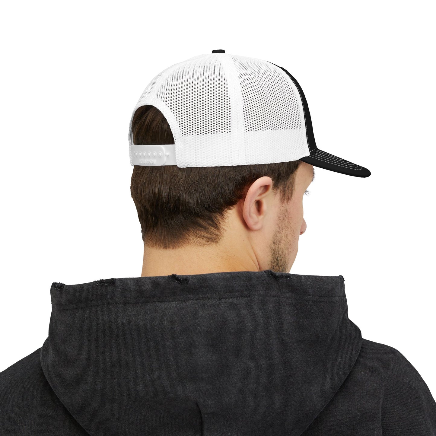 Stylish Snapback Richardson 112 Trucker Cap for Mel's Barber Shop, Perfect Gift for Barbers, Custom Embroidered Cap, Trendy Headwear, Father's Day [...]