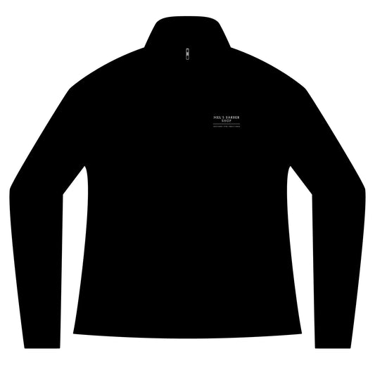 Ladies Quarter-Zip Pullover, Athletic Top, Embroidered Jacket, Sporty Layer, Workout Apparel, Casual Activewear