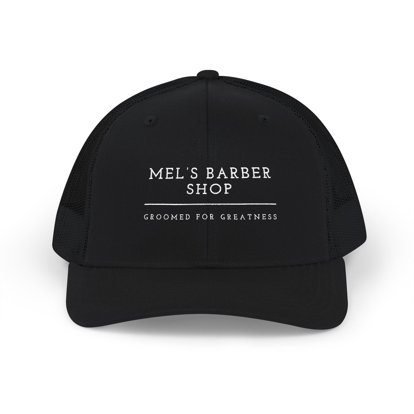 Stylish Snapback Richardson 112 Trucker Cap for Mel's Barber Shop, Perfect Gift for Barbers, Custom Embroidered Cap, Trendy Headwear, Father's Day [...]