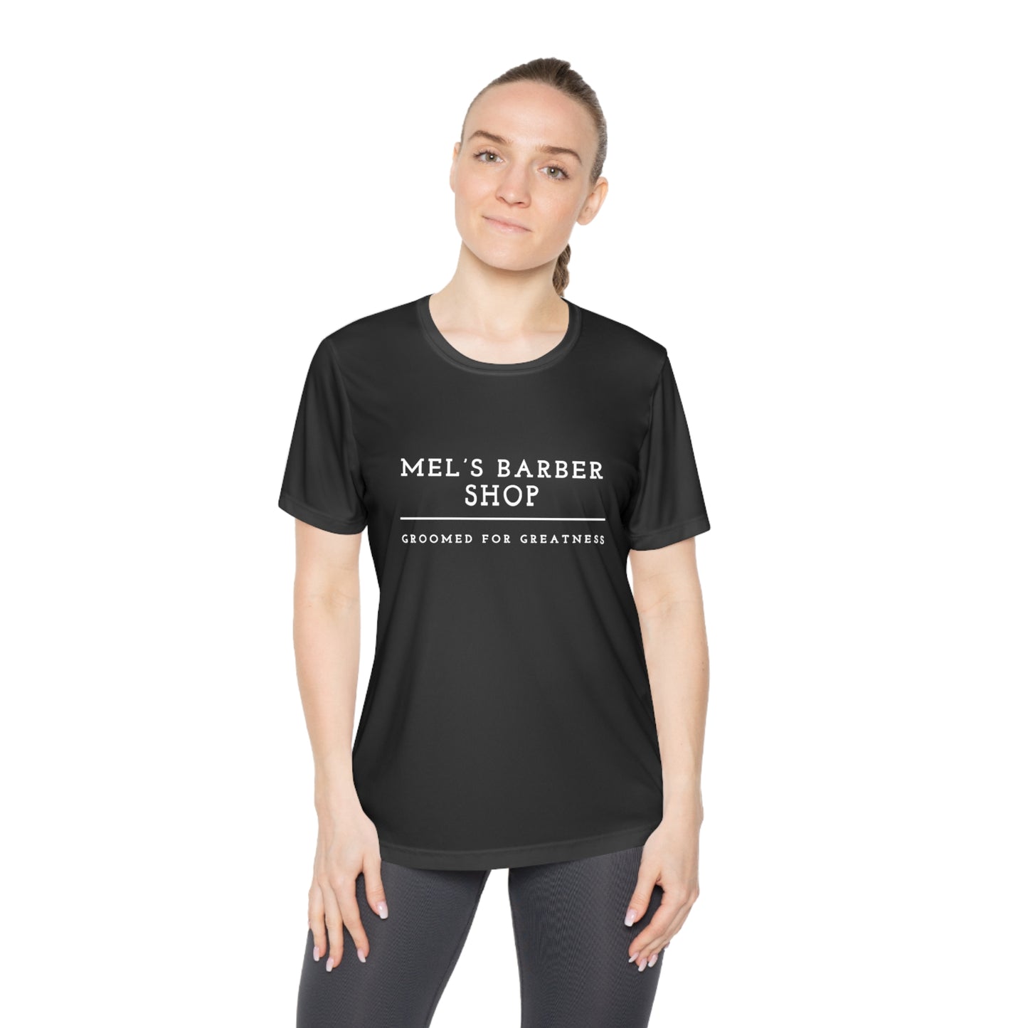 Ladies Barber Shop Tee - Casual Graphic Tee, Unique Gift for Barbers, Stylish Everyday Wear, Perfect for Birthdays, Men's Grooming Events